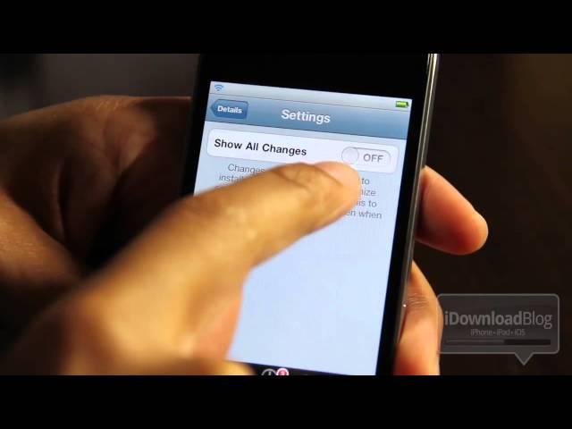How to Show All Changes in Cydia