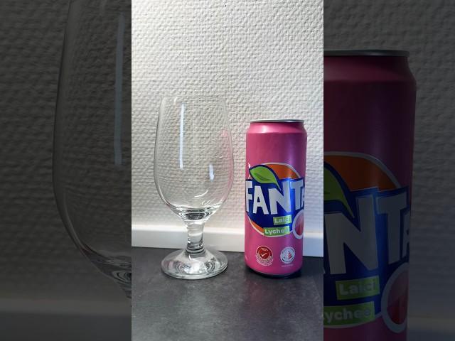 Fanta Lychee SG  very good #fyp #youtubeshorts #soda #tiktok #fanta #singapore #asmr