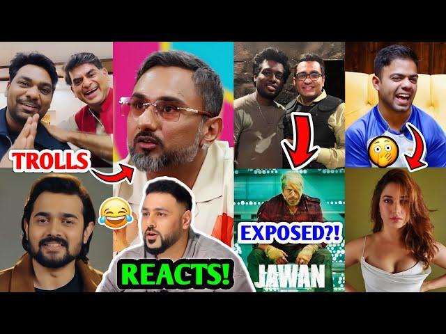 Bhuvan Bam & Zakir Khan TROLLS Honey Singh & Badshah! | SRK Jawan EXPOSED?, Thugesh, Triggered |