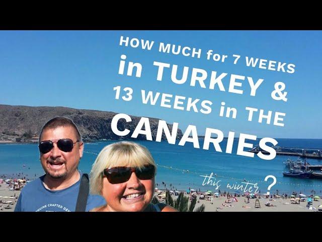 HOW MUCH is it COSTING us  for 5 MONTHS on HOLIDAY ️ this winter ️