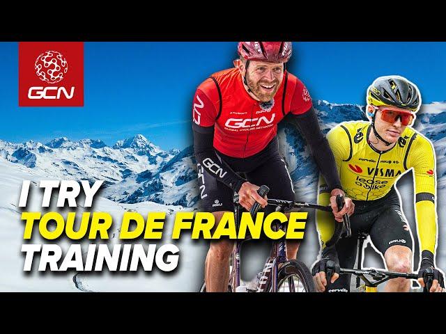 We Tried The Toughest Tour De France Training Session (Visma-Lease A Bike)