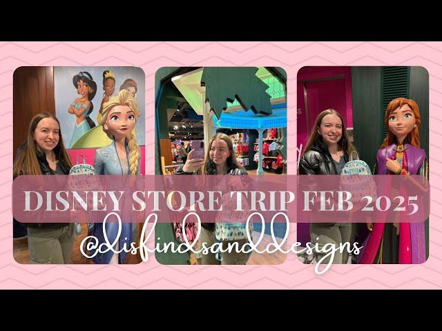 Disney store trip Feb 2025