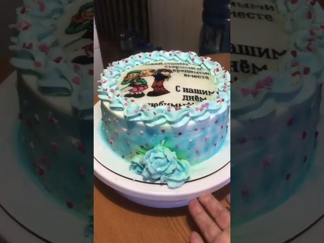 Тортик на годовщину свадьбы #сладкийторт #узловая