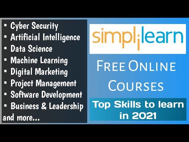 Simplilearn SkillUp Free Online Courses | SkillUp by Simplilearn