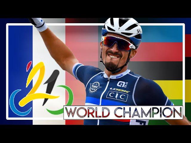 Make Julian ALAPHILIPPE World Champion - UCI World Championships 2021 | Pro Cycling Manager 2021