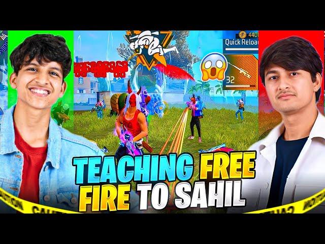 PLAYING FREE FIRE WITH SAHIL JOSHI┃@sahiljoshi1040