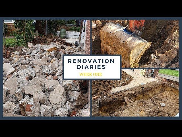 House Extension Vlog Week 1