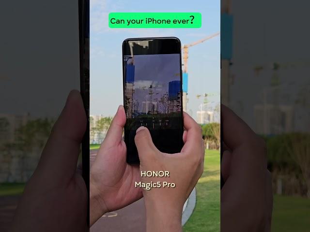 Aha! U can always believe in the telephoto camera of #HONORMagic5 . #HONOR