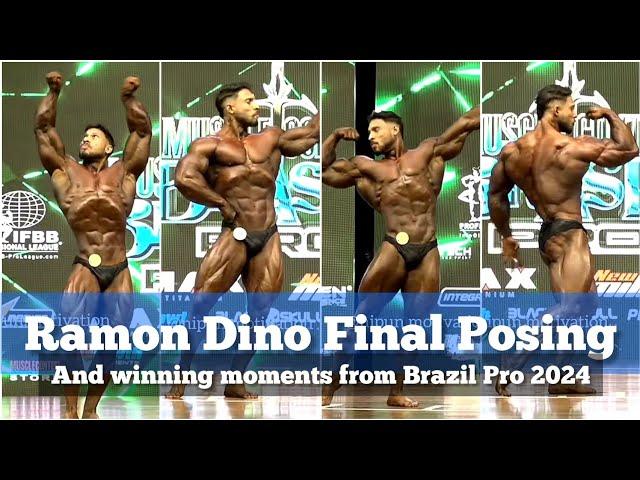 Ramon Dino Best Posing - Brazil Pro 2024 LIVE - Award ceremony ( English Subtitles)