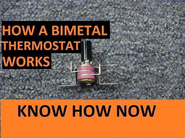 How Does a Bimetal Thermostat Work?