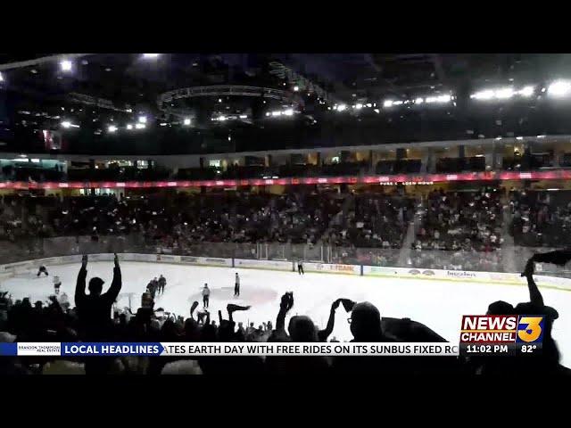 Fans are fired up for the Coachella Valley Firebirds in the playoffs