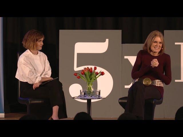 Gloria Steinem And Emma Watson In Conversation