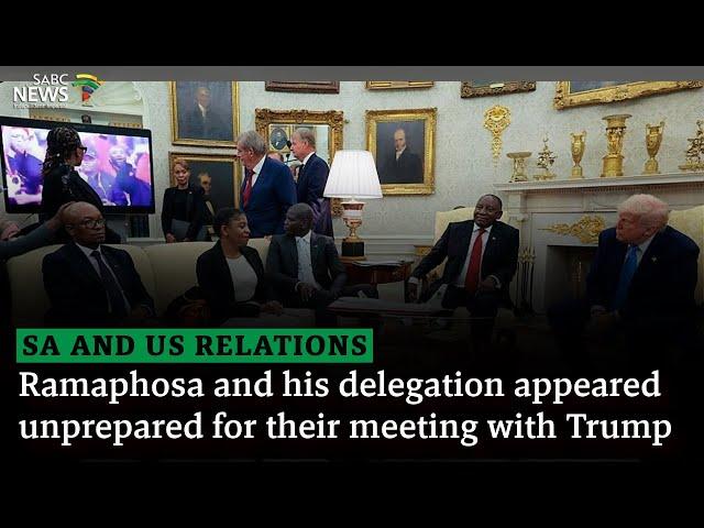 Ramaphosa and his delegation appeared unprepared for their meeting with Trump: Moeletsi Mbeki
