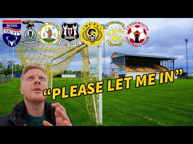 HIGHLAND GROUNDHOPPING PART 1 - Inverness Caley Thistle, Ross County, Forres Mechanics & MORE!!!