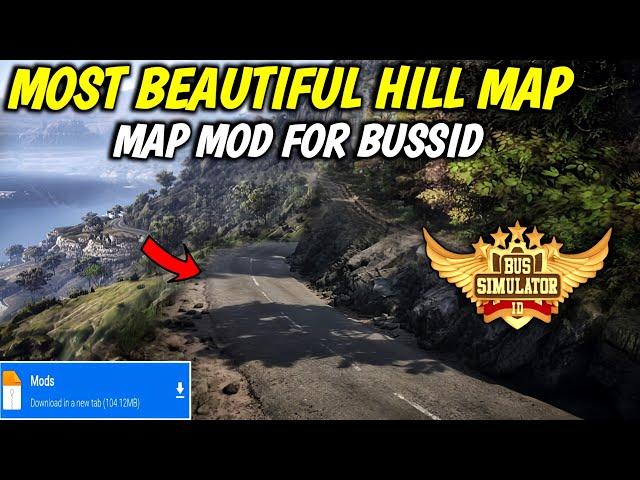 Map Mod Bussid 4.3 - Most BEAUTIFUL Hill Map Mod For Bus Simulator Indonesia।Bussid Mod Map