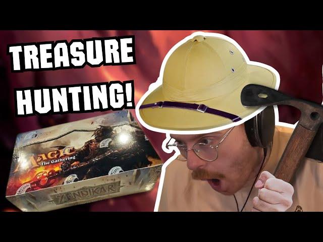 Will We Be The FIRST To Open Hidden Treasure?! | MTG Zendikar Box Opening