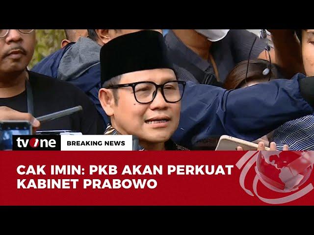 Cak Imin: PKB akan Memperkuat Tim Pak Prabowo untuk Lima Tahun Mendatang | Breaking News tvOne