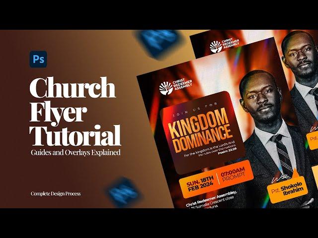 Church Flyer Design in Photoshop