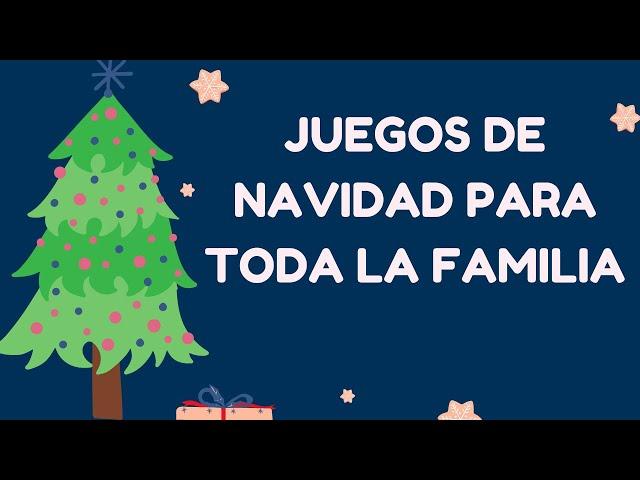 JUEGOS PARA HACER EN GRUPO - CENA DE NAVIDAD