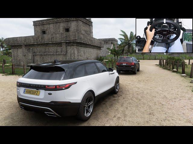 Range Rover Velar & Dodge Durango - Forza Horizon 5 | Moza R5 gameplay