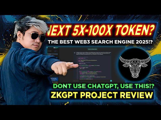 THE BEST WEB3 SEARCH ENGINE 2025!? | ZKGPT Tagalog Review | Potential Next 100x !?