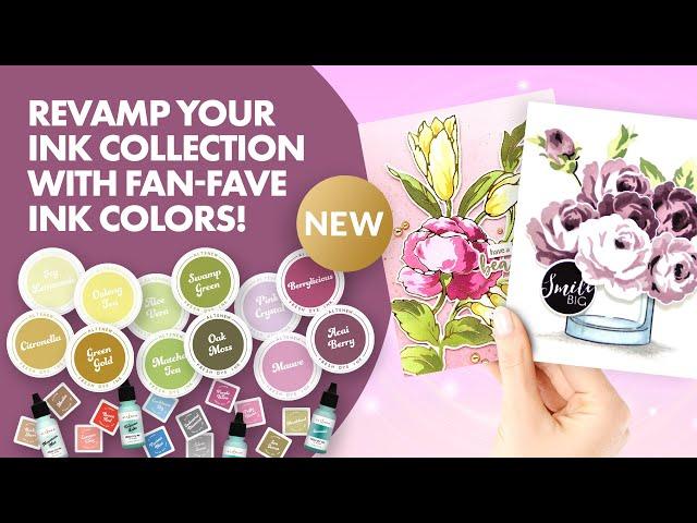 Colorful Comebacks and Brand-New Shades! | Altenew Inks for December 2023 Release