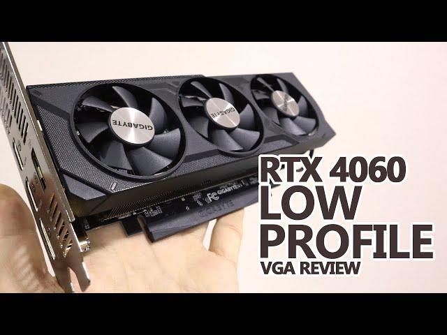 GIGABYTE RTX 4060 OC Low Profile Review