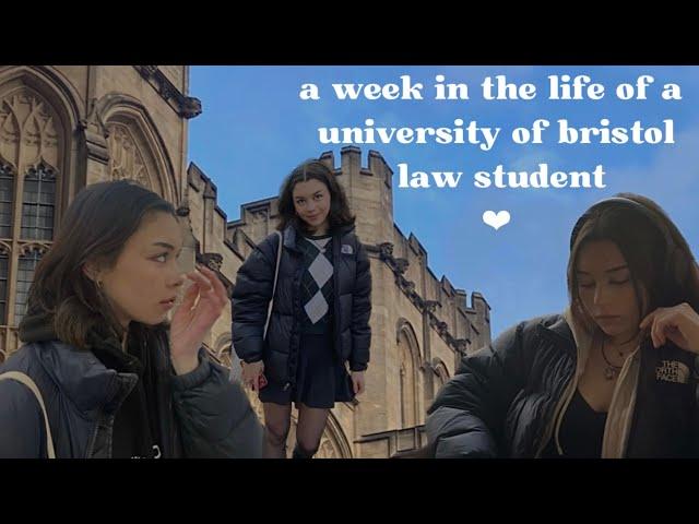 a week in the life of a university of bristol law student