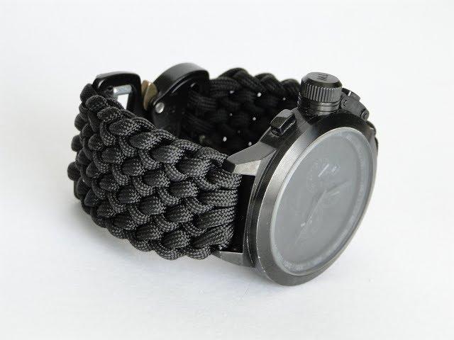 How to Make a Conquistador Paracord Watch Band- DIY Watchband-CbyS