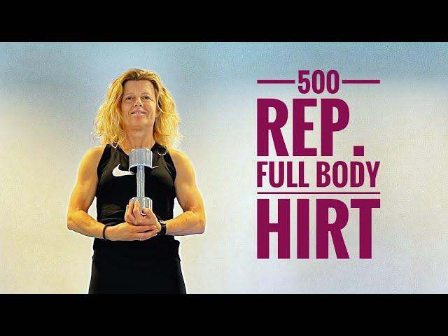 500 rep. + /High Intensity Resistance training || Workout by AC