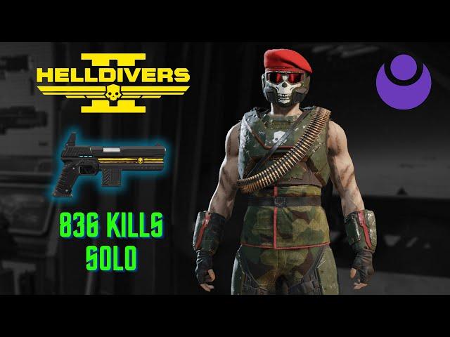 Helldivers 2: Illuminate D10 Deathless Full Clear- Warrant Gameplay (Hardest Difficulty Solo)