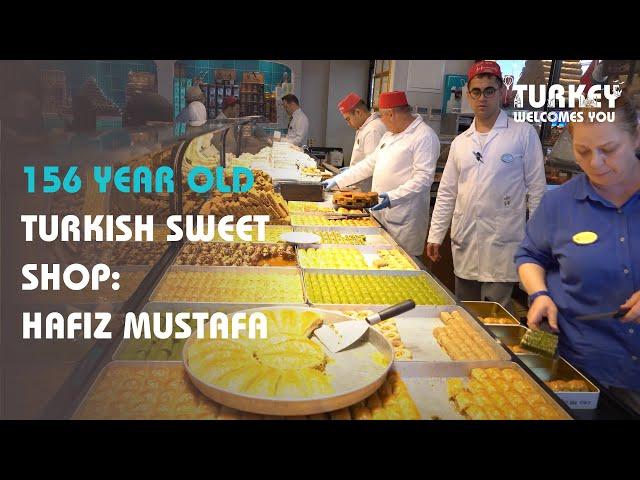 Turkish Desserts: Hafız Mustafa Turkish Sweets Shop since 1864 | Turkish Delights | Turkish Baklava