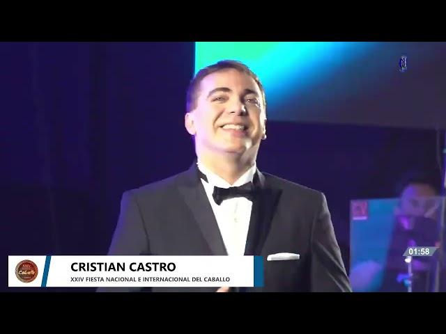 Cristian Castro - Concierto completo en la Fiesta del Caballo de Trancas (Argentina, 15/10/23)