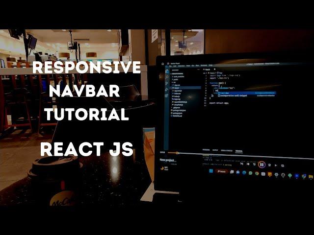 Responsive Navbar Tutorial | React Js