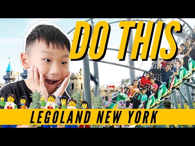 This is What I'd Do at Legoland New York - Rides and Attractions