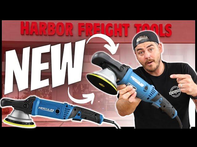 NEW AT HARBOR FREIGHT! - HERCULES FORCED ROTATION DUAL ACTION POLISHER