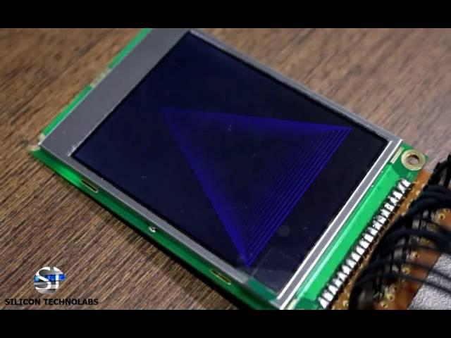 3.2 inch TFT graphic display using LPC2148