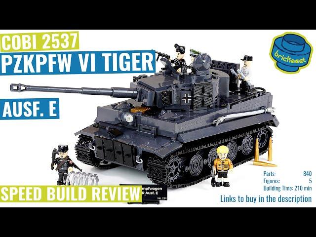 COBI 2537 - PzKpfw VI Tiger Ausf. E *LIMITED EDITION* - Speed Build Review