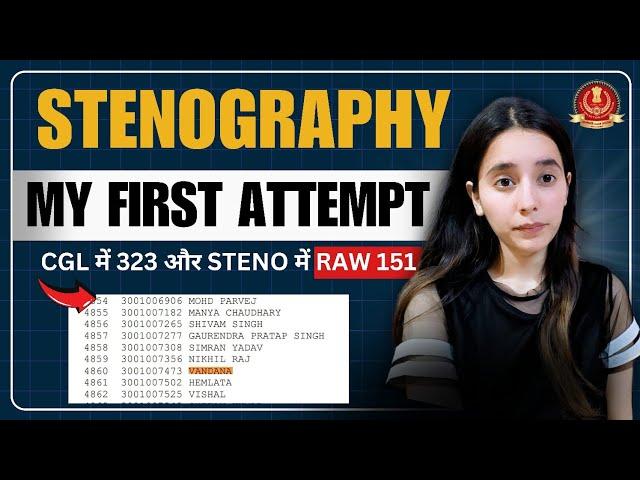  MY FIRST ATTEMPT SSC STENO 2024 में RAW 151 MARKS!  मेरा SCORCARD  | Safe Score & Final Cutoff?