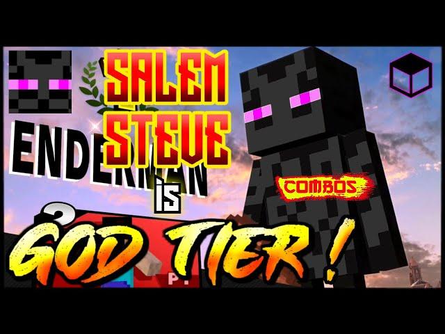 SALEM STEVE is GOD TIER! | #1 Steve Combos & Highlights | Smash Ultimate