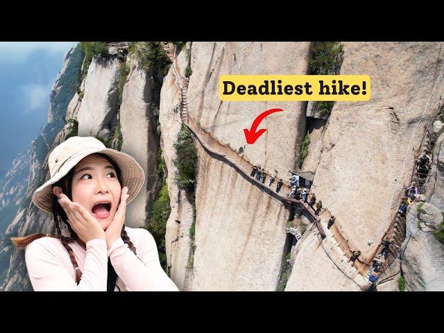 Huashan Mountain, deadly plank walk | China  EP2