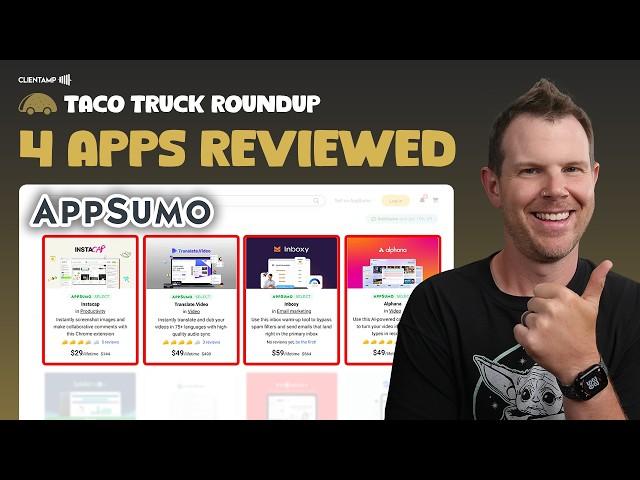 4 AppSumo Deals Reviewed in 16 Minutes - AI Content, Cold Email, & More