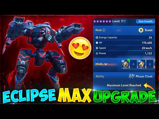 FINALLY! - ECLIPSE MAX UPGRADE  || MECH ARENA || GAMEPLAY || HRG ||