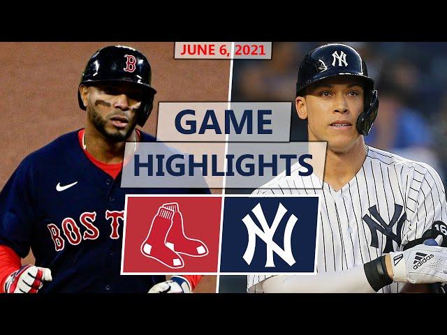Boston Red Sox vs. New York Yankees Highlights | June 6, 2021 (Richards vs. German)