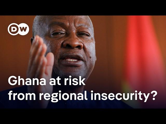 President-elect John Dramani Mahama tells DW Ghana at risk due to regional insecurity