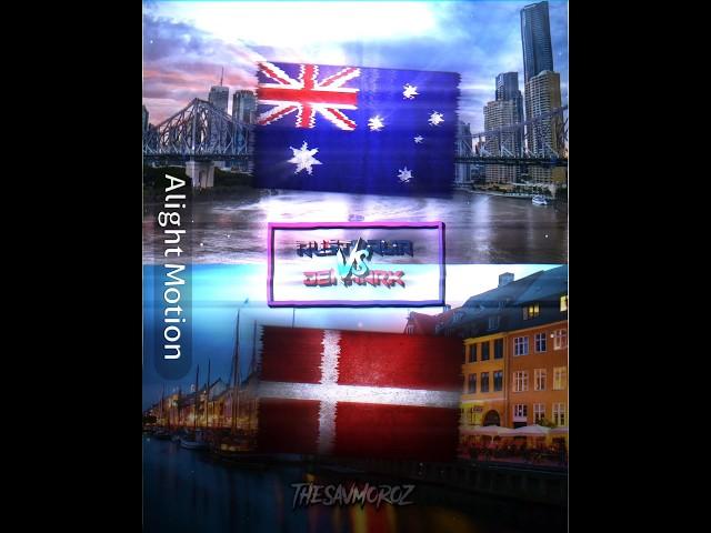 Australia vs Denmark
