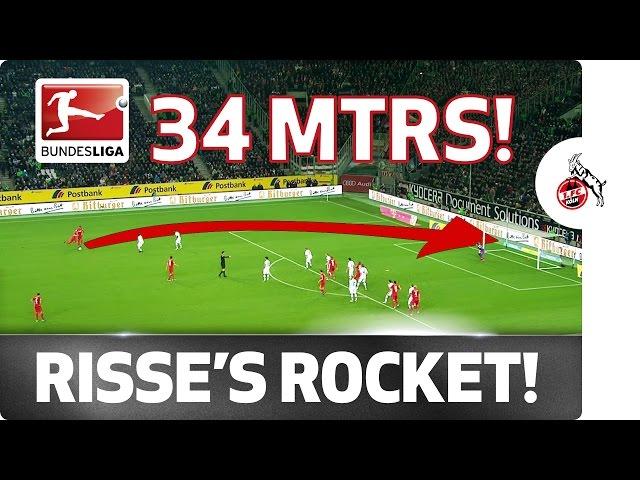 Marcel Risse - Incredible Free Kick Stuns Mönchengladbach in Stoppage Time