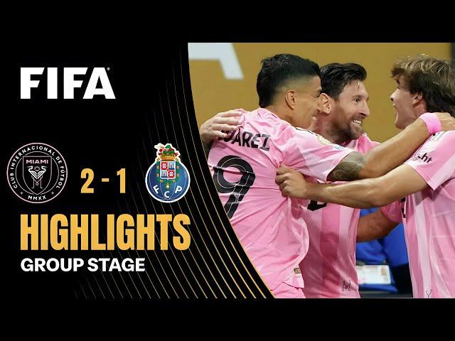 Inter Miami vs FC Porto 2 - 1 | Highlights & Goals | FIFA Club World Cup 2025