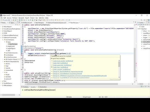 Building Selenium Java Framework from Scratch using Page Object Model | TestNG | Mini Project