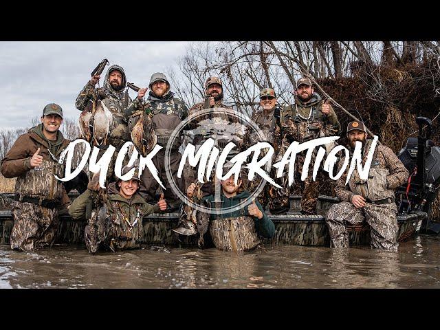 Duck Hunting- Duck Migration (Big Groups Falling in the Decoys)